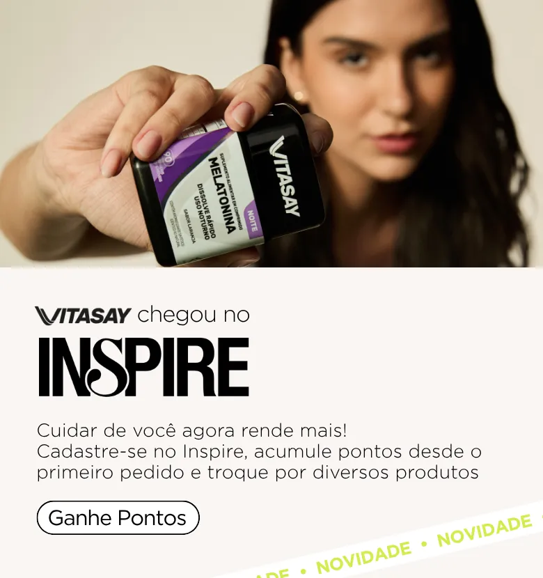 Banner falando do programa de pontos Inspire