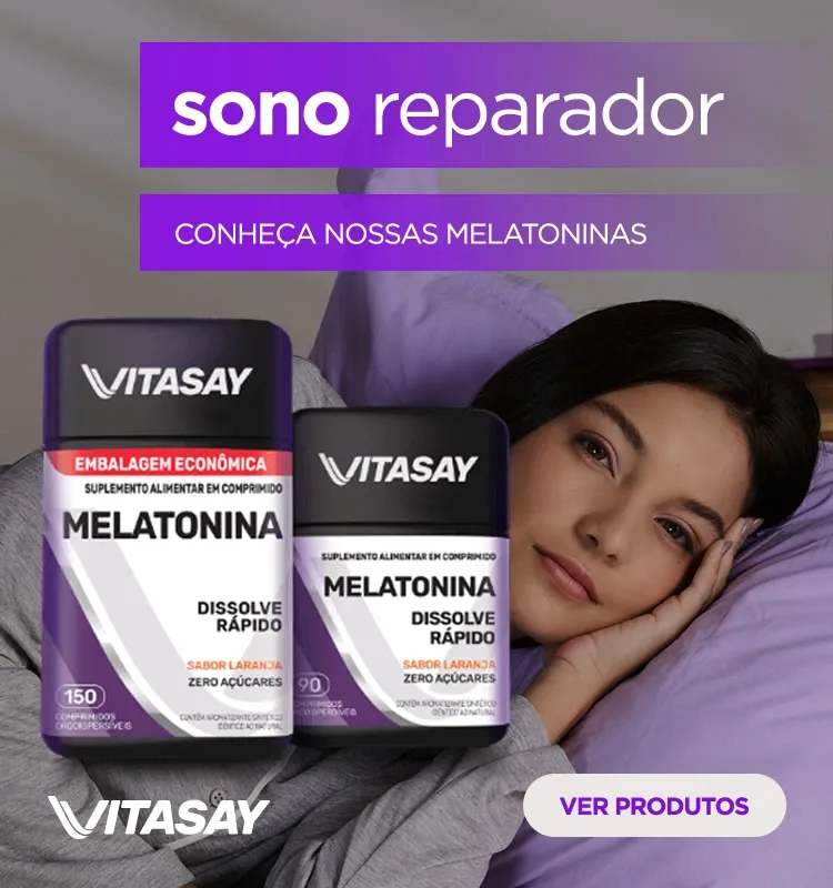 Sono reparador com as melatoninas da Vitasay