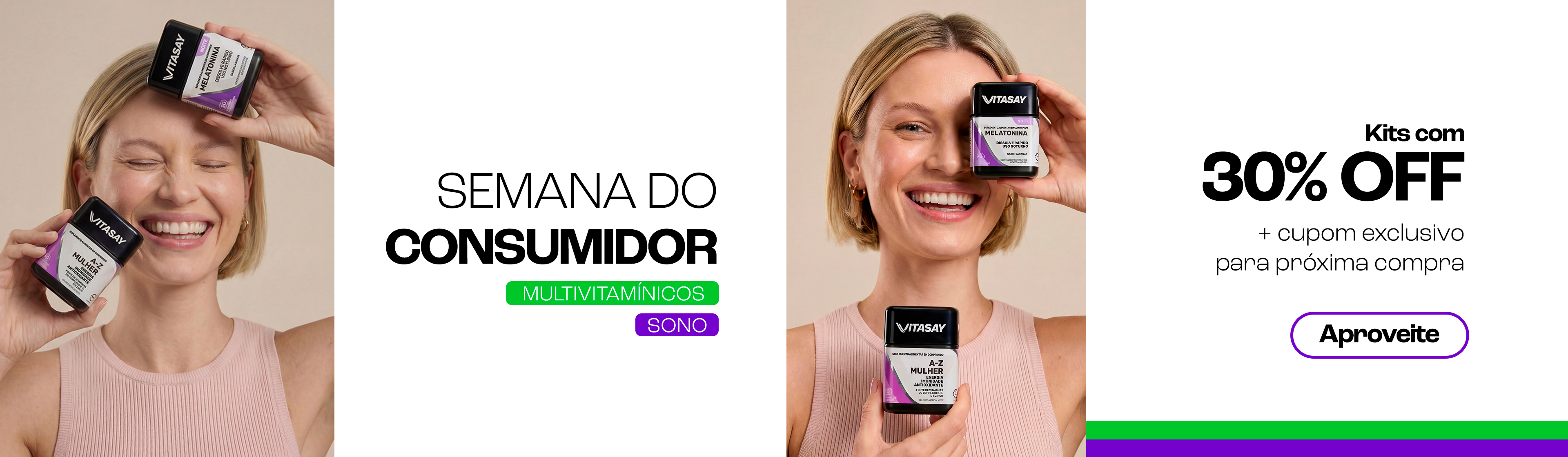 Promoção Dia da Mulher de Vitasay